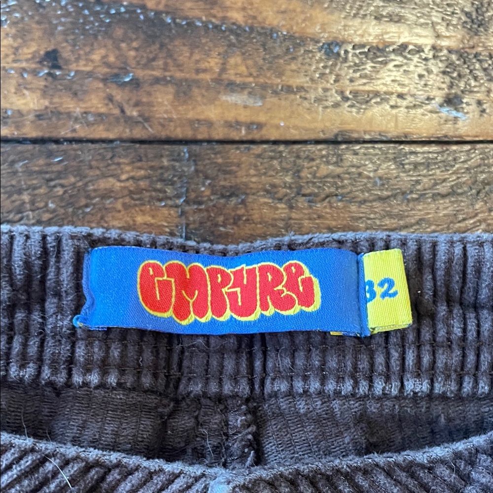 Empyre Men's Brown Corduroy Trousers - Picture 2 of 6